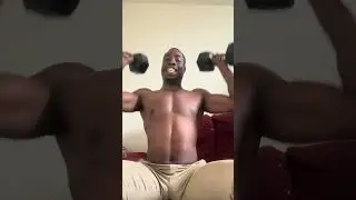 Day 11 | 16-Down Dumbbell Shoulder Press Challenge 152 Reps with 35s)