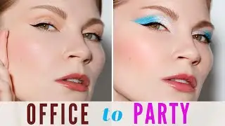 Office to Party Look - At Work 💼➡️🥂 | Makeup + Hair Transformation