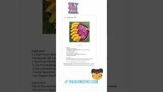 Try this delicious smoothie recipe today! #vegansmoothie #veganfood #food #thedivinechef #plantbased