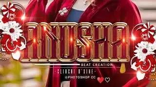 3D Shine Glass Font | Water Glass Text Effect | Double Strock