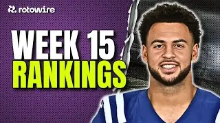 Week 15 Fantasy Football Rankings