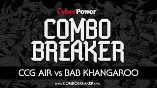 Combo Breaker - USF4 - Top 8 - CCG Air (Poison) vs BAB Khangaroo (Dudley)
