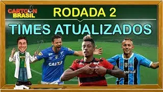 DICAS RODADA 2 - CARTOLA FC 2019 - TIMES ATUALIZADOS!