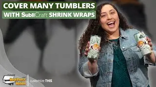 EASY Sublimation Technique to Customize Tumblers FAST