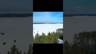 Amazing View Over Burntside Lake, Minnesota #viral #drone #fishing #beautiful #minnesota #outdoor