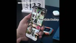 MOVESPEED GD10 SSD, Supports 4K ProRes HDR Touch Screen Unlock With Apple Find My Portable SSD