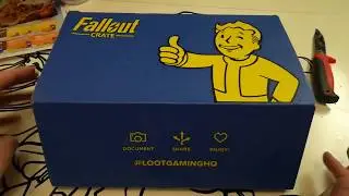 Fallout crate #11 (Lootcrate) Silent Unboxing