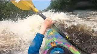 Contoocook, NH ~11 ft white-water kayaking