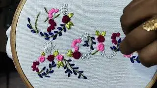 Love design #handembroidery #nakshibunon #youtubchannel #foryou #freeembroiderypattern 