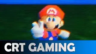 MARIO 64 ON A REAL CRT TV