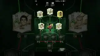 Brazil draft in MADFUT #draft #brasil #football