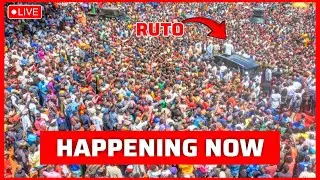 LIVE🔴President Ruto Holds MEGA RALLY in KISII County BREATHING FIRE together with his Allies