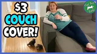 Cat Scratcher Couch Cover, Arm Rest Cover