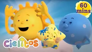 Un cuento antes de dormir con el sol, la luna y las estrellas | Cielitos Episodio Compilaci&oacute;n