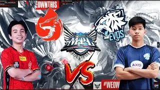 AURA vs EVOS Game 2 MPLINDO in 4K! #mobilelegends  #mlbb #trending #mpl  #moba #mplindonesia #trend