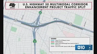 New traffic shift starts on Highway 50 in Sacramento's Fix50 project