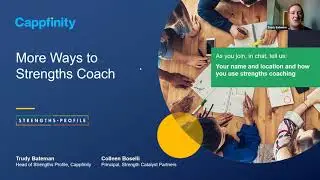 More Ways to Strengths Coach