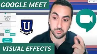 How To Add Visual Effects Virtual Backgrounds to Google Meet Chrome Extension