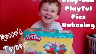 Rocco's Toybox Play-doh Playful Pies Unboxing And Taste Test ?!?!