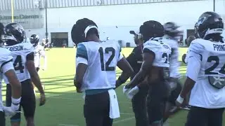 Sights & Sounds: another busy day at Jaguars training camp