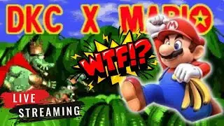 Mario Invades Donkey Kong Country?! 🐒🍄 | DKC x Mario ROM Hack Madness