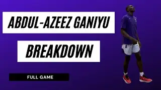 Subscriber Game Breakdown: Abdul-Azeez Ganiyu