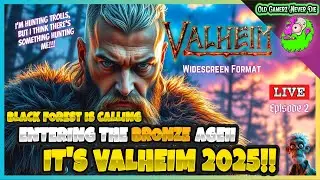 Valheim Update! WIDESCREEN Black Forest Showdown, Let's Hunt Some Trolls!