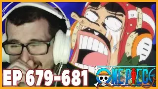 THE MOST WANTED MAN IN DRESSROSA! ONE PIECE EPISODES 679-681 REACTION! (REDIRECT LINK)