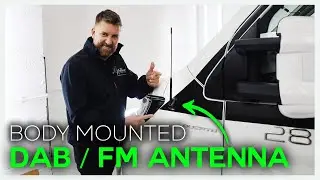 Установка на кузов DAB/FM-антенны для автодомов, кемперов и фургонов!