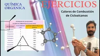 066 EJERCICIOS CALOR DE COMBUSTIÓN CICLOALCANOS.