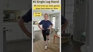 Top Balance Exercises for Seniors Over 70 #balanceexercises #mobility #balancetraining