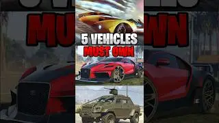You Must Have These 5 Vehicles in GTA Online&hellip;