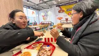 ВПЕРВЫЕ KFC И PVR В ЛЕХЕ 🎀 // друзья, ставшие сестрами 👩