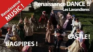 Renaissance  Music and Dance ! Bagpipers Musicians With Old Bagpipes