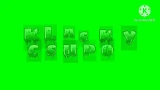 Klasky csupo prototype logo green screen text