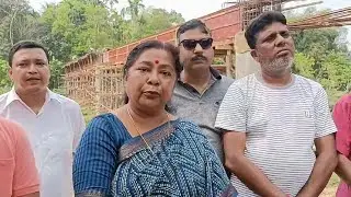 Teliamura Pur Parishad 2 NoWard Amchaio Swnamjagwi tongmani Birdge Berai Naikha MLA Kalyani Saha Roy