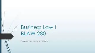 Chapter 13 - The Reality of Consent