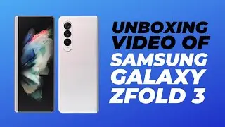 Samsung Fold 3 Unboxing | Unboxing Z Fold 3 | Tech Addiction with Sid #Shorts #ZFold3 #GalaxyZFold3