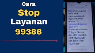 CARA STOP LAYANAN 99386