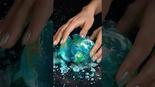 earth crystal crushing with hand ASMR video #crushing#relaxing #satisfying #asmr#crystal #dimond