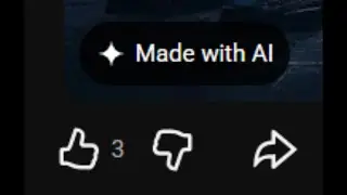 New @YouTube update snitches on people for posting AI art on community