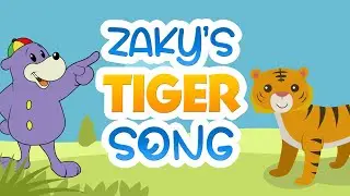 😺 Zaky's Tiger Song! 🎤