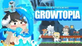 day 36 jadi streamer growtopia #growtopia