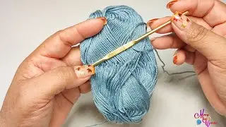 APRENDE A TEJER BONITA PUNTADA PARA CHAL