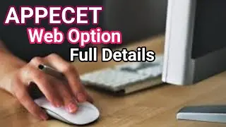 ap pecet | web option enable | full details | @srinupetcreations