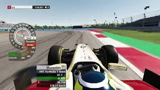HRT F112 horrible car - austin texas cota