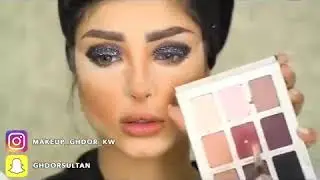 Ghadeer Sultan Makeup Tutorial   ميكب توتوريال مع غدير سلطان