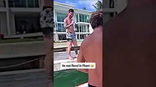 Imagine finding Lionel Messi while on your boat! 👀 (via kriiuuu/IG) #shorts