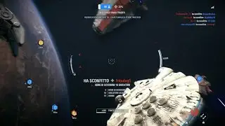 Han Solo's Millennium Falcon 106 killstreak on Ryloth - Star Wars Battlefront2 Starfighter Assault