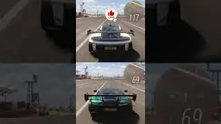 Porsche Mission R vs Aston Martin Vulcan AMR Pro #shorts